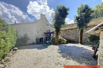 Stone property with great potential, outbuildings and pool