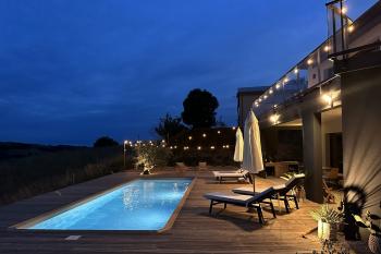 jolie maison contemporaine avec belles vues